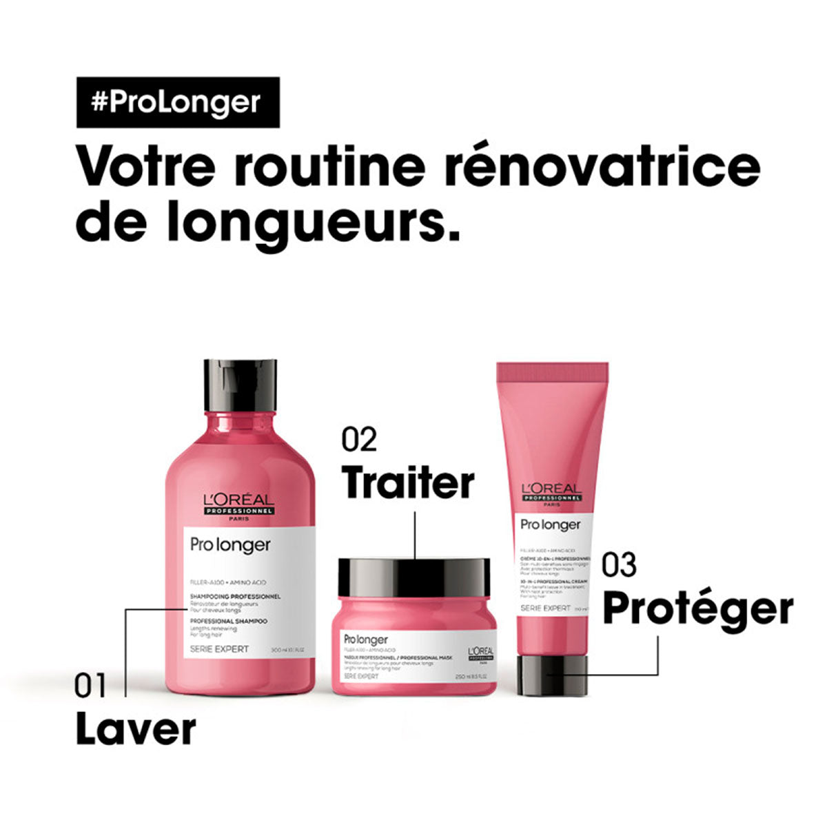 Crème 10 en 1 rénovatrice de longueurs Pro Longer