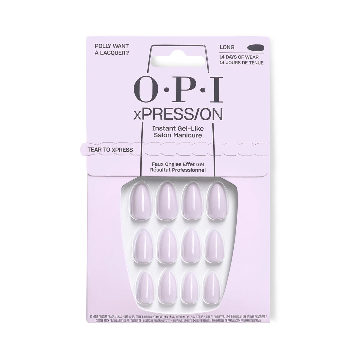 Faux Ongles Effet Gel XPRESS/ON X30