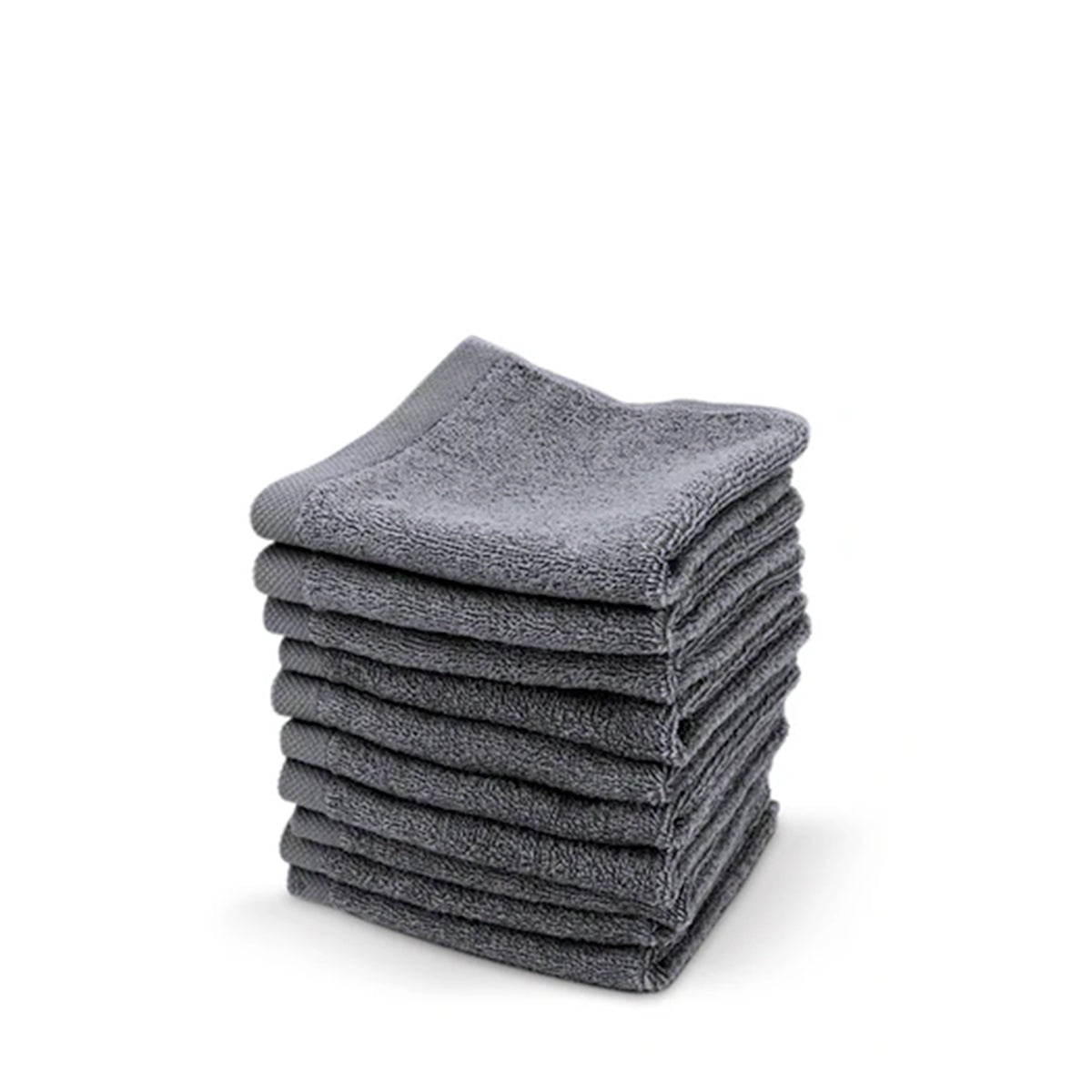 Serviette Eponge 50x80 Grise 330g Paquet de 10