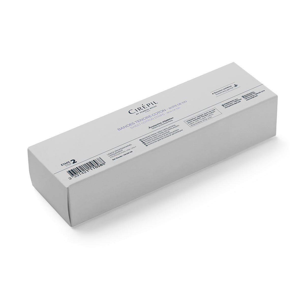 Bandes d'épilation en coton Tendre Coton x100
