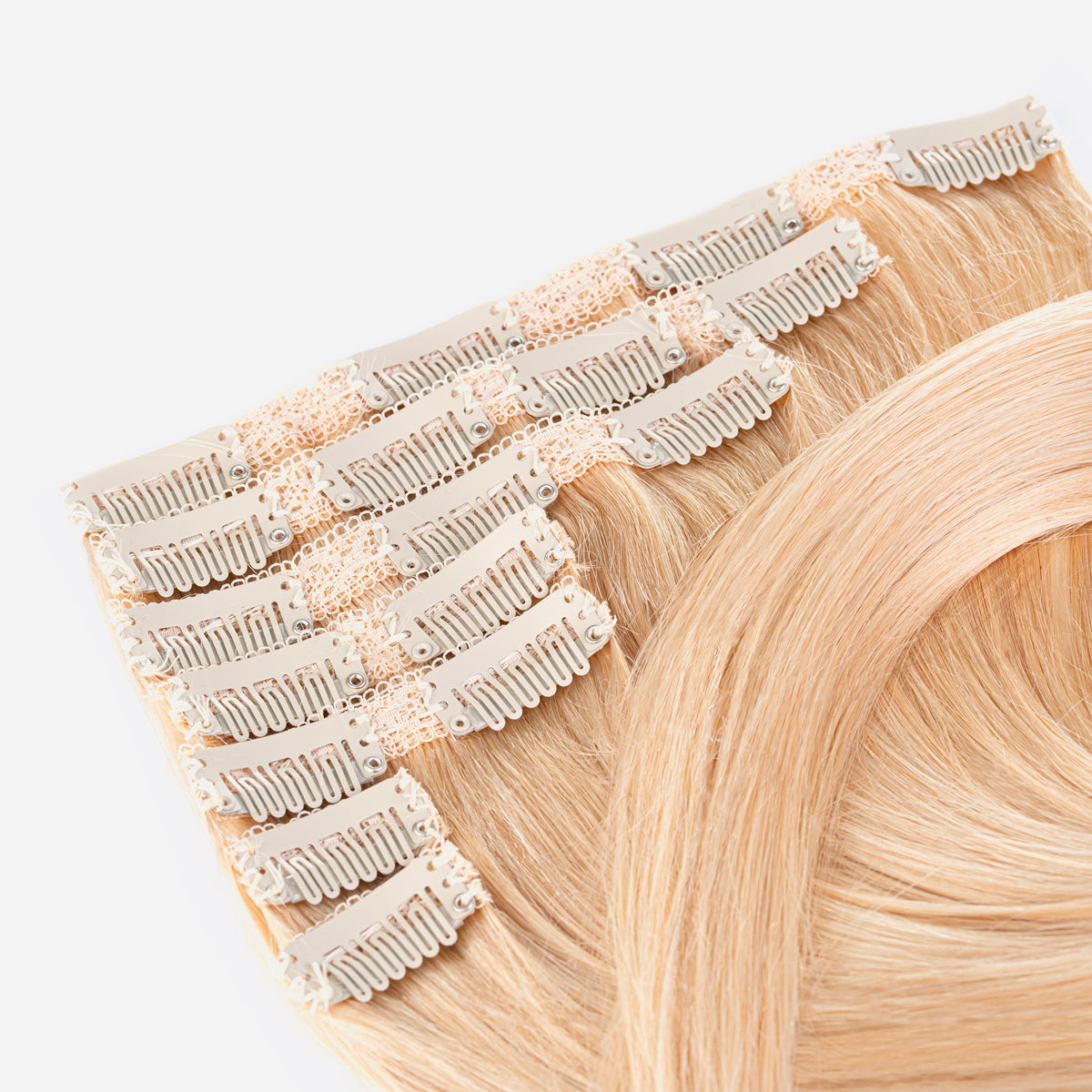 KIT COMPLET Tête Entière Extensions avec Clips 7 Bandes 50/55cm