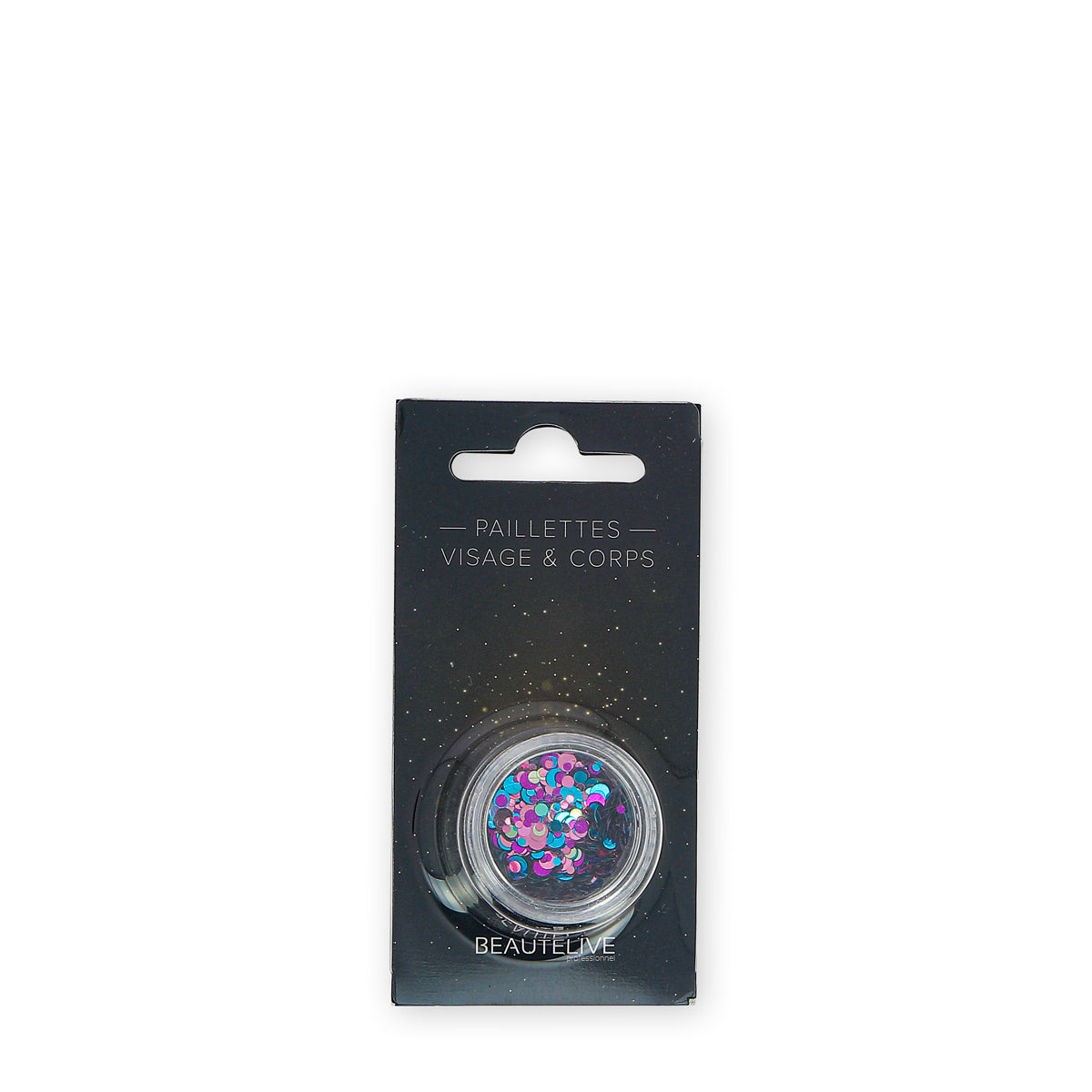 Paillettes Visage Multicolores