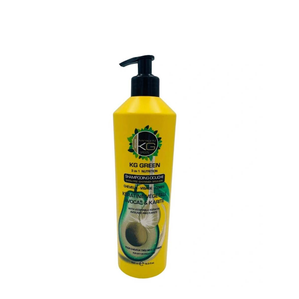 Shampoing Douche 3 en 1 Nutrition KG Green