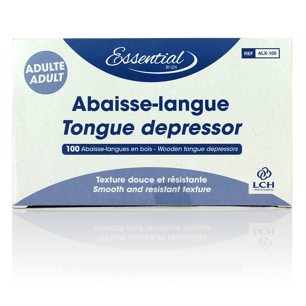 Spatule abaisse langue en bois x100