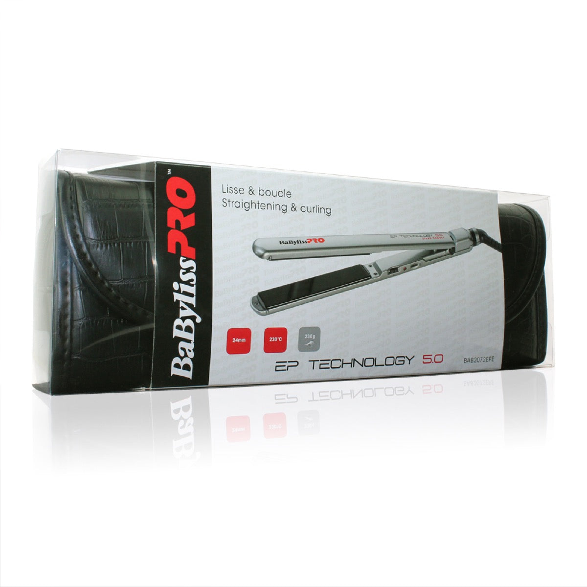 Pince à lisser Nano Sleek EP Technology 5.0, Ref BAB2072EPE