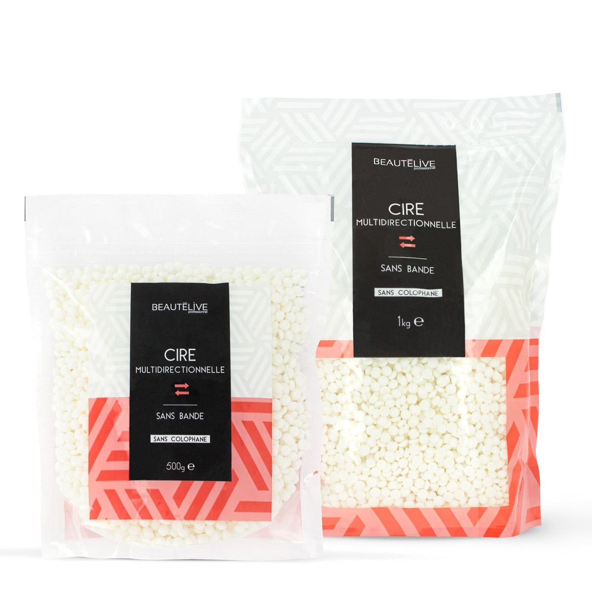 Cire sans Bande Multidirectionnelle Sachet Coco