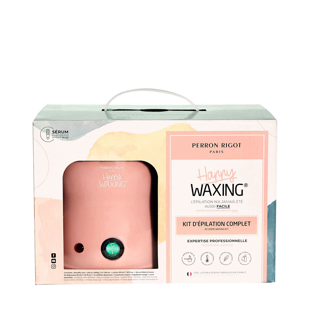 Kit d'épilation complet HAPPY WAXING