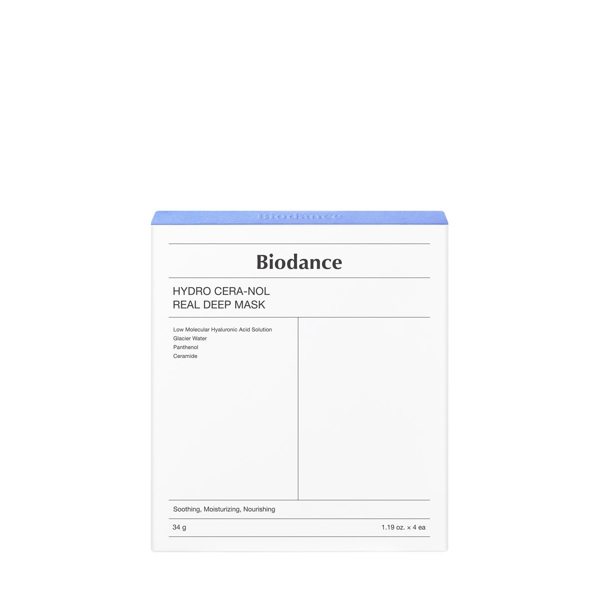 Masque Visage Hydro Cera-Nol X4