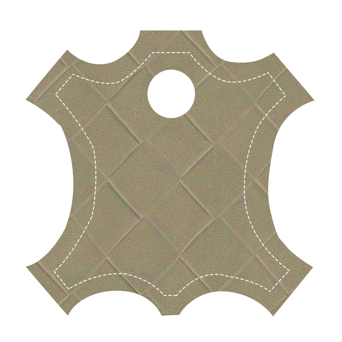 Fauteuil EUFEMIA SHELL Base Opera