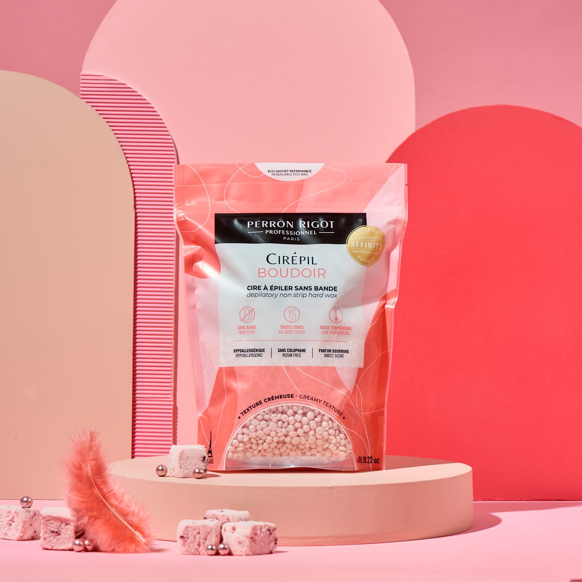 Cire épilation pelable texture crémeuse Boudoir Cirépil