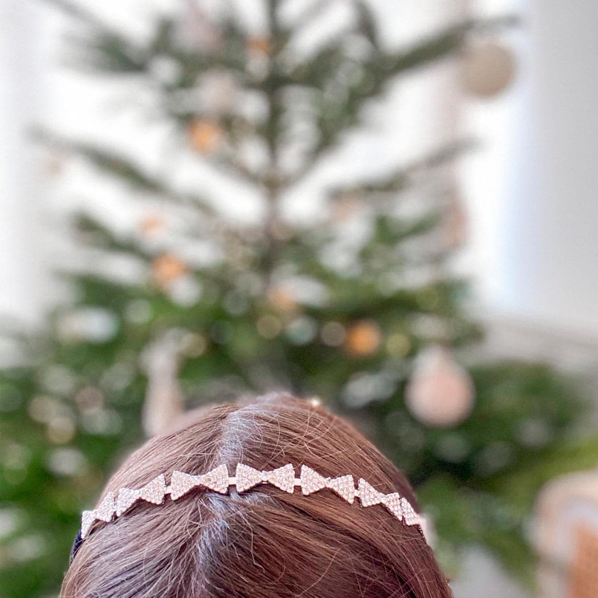 Serre tête Noeuds strass