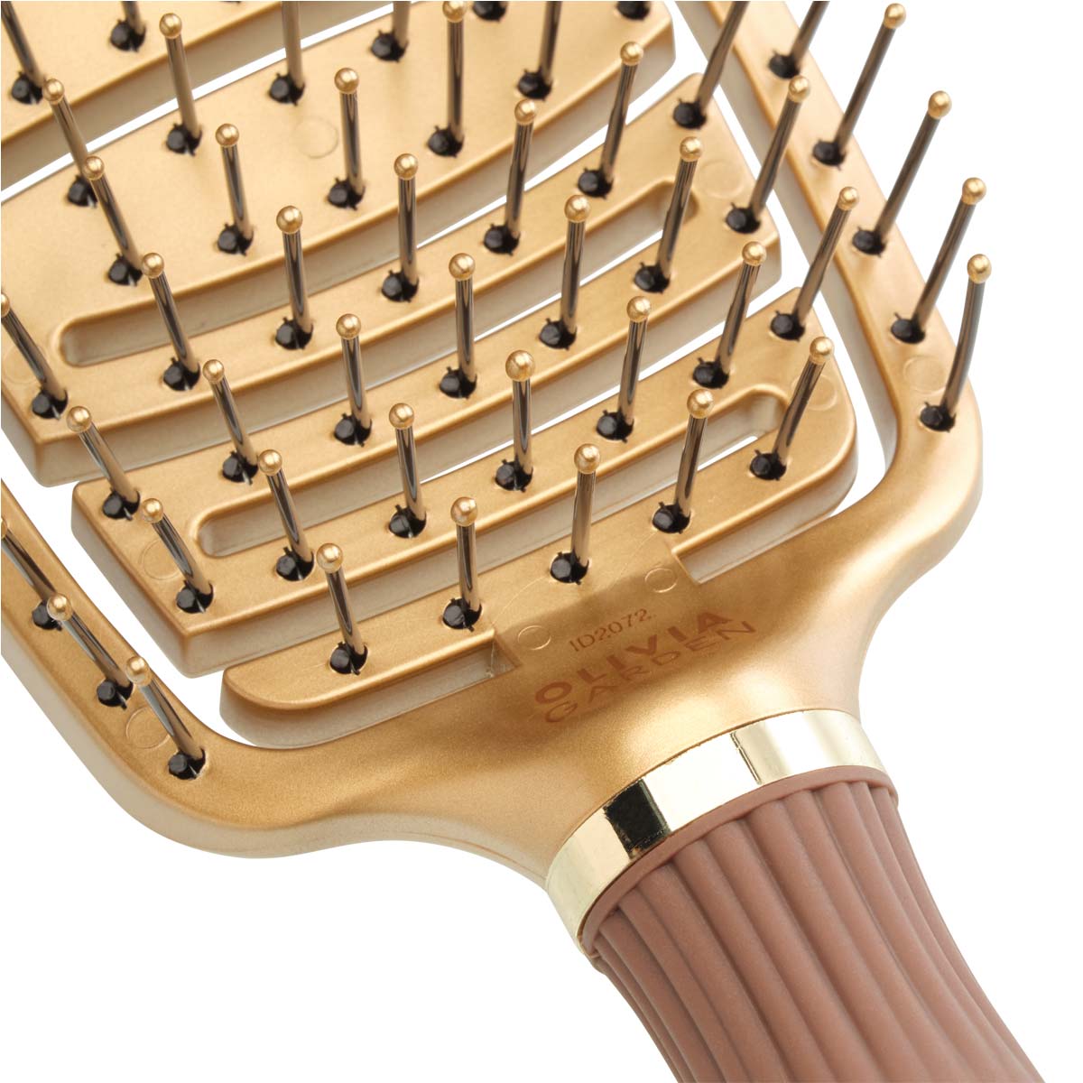 Brosse Expert Care Flex Gold & Brown Nylon