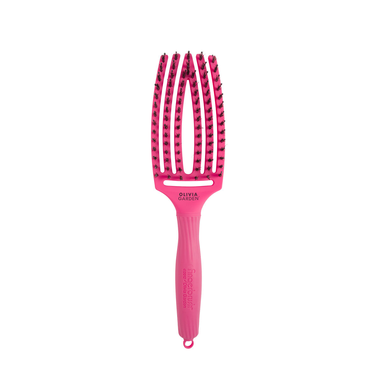 Brosse FINGERBRUSH CARE ICONIC Hot Pink Sanglier & Nylon Taille M