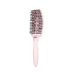 Brosse FINGERBRUSH CARE ICONIC Pastel Pink Sanglier & Nylon Taille M