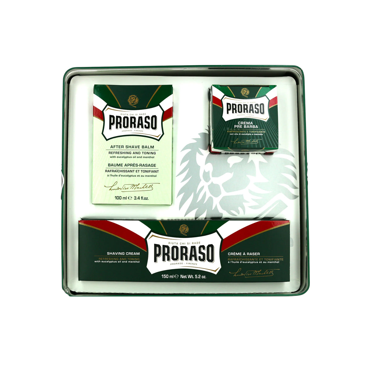 Coffret rasage vintage Gino