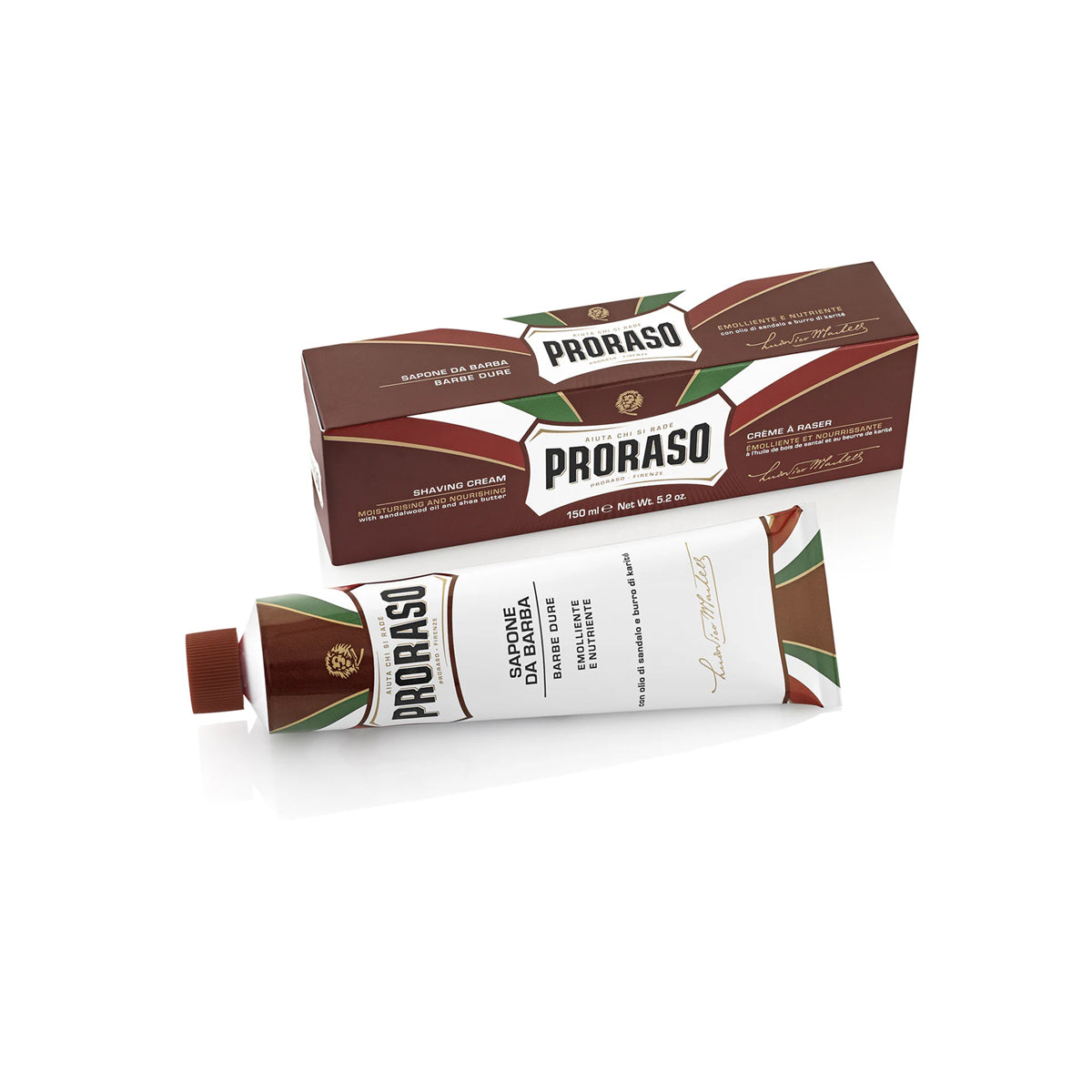 Crème à raser en tube