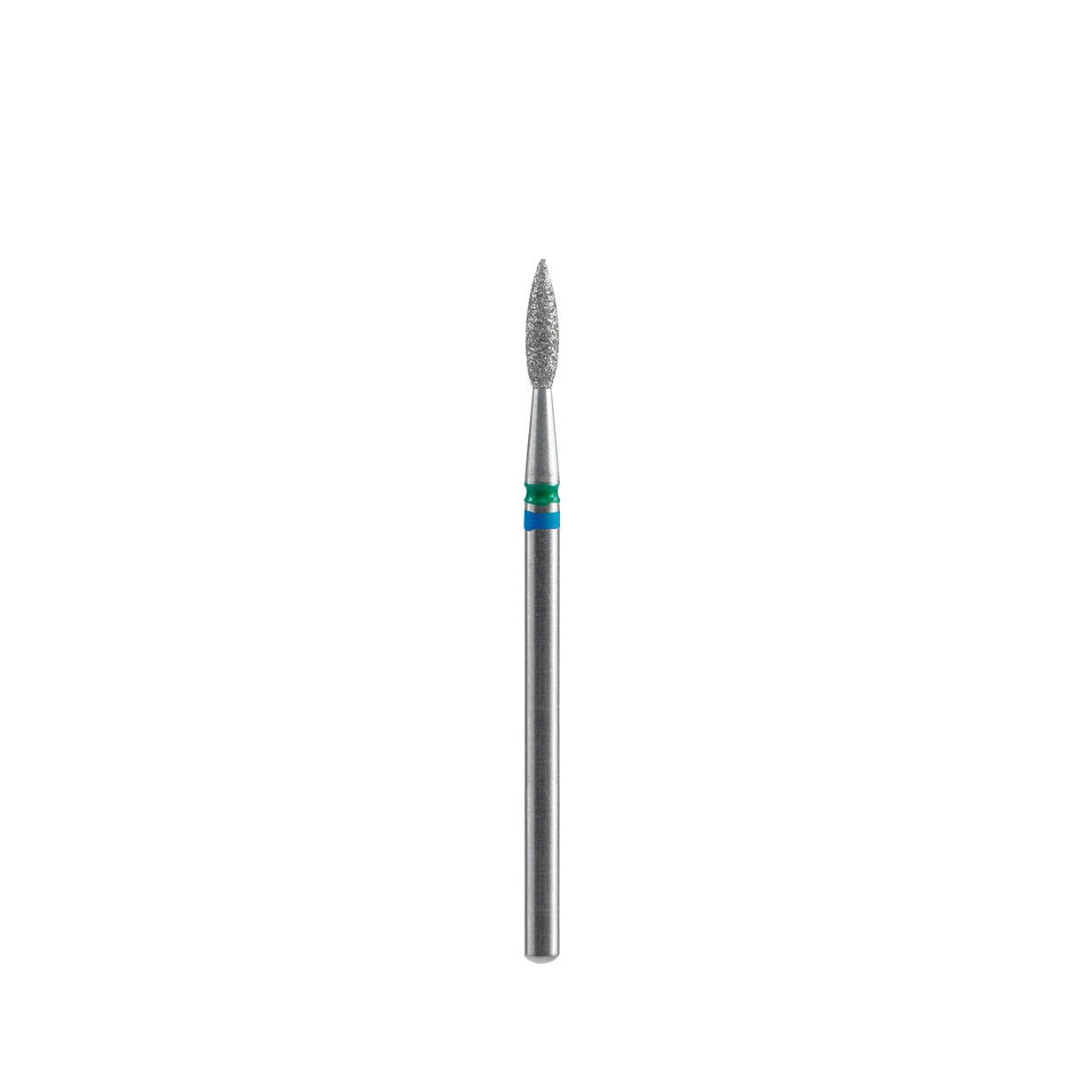 Embout Diamant Flamme Bleu Vert Diamètre 2,1mm