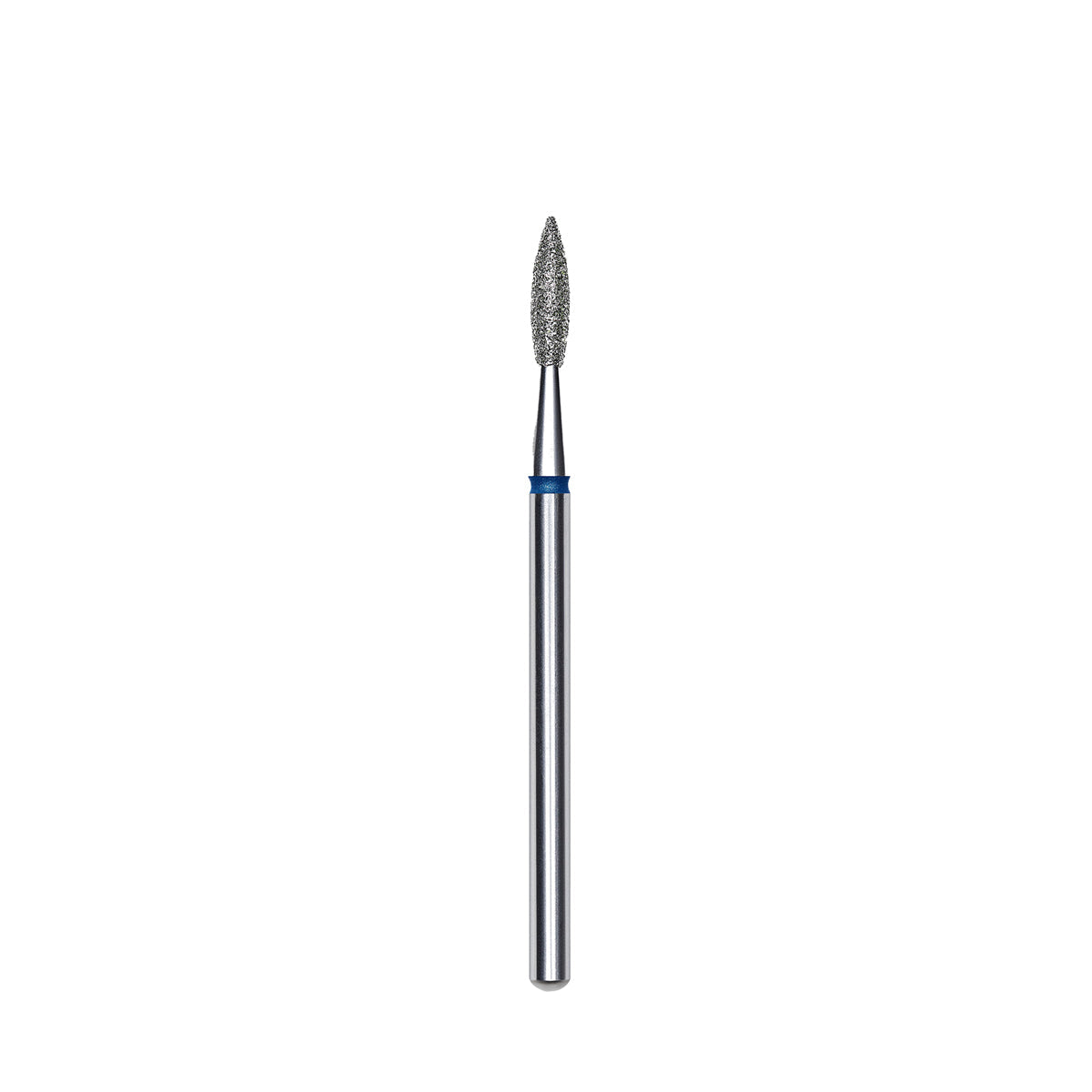 Embout Diamant Flamme Pointue Bleu Diamètre 2,1mm