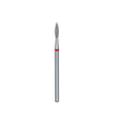 Embout Diamant Flamme Pointue Rouge Diamètre 2,1mm