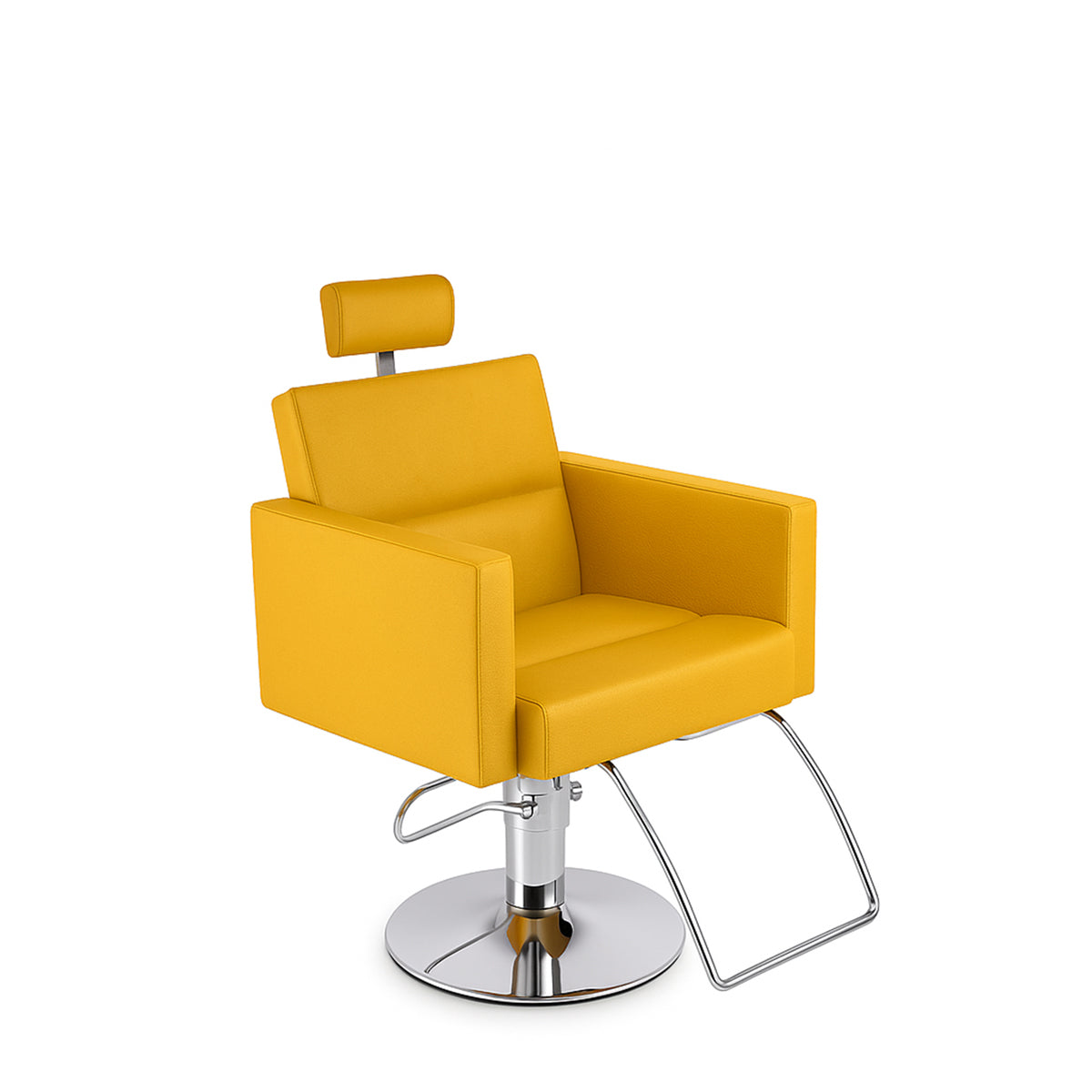 Fauteuil de Coiffure RIALTO REC Skaï Madam Repose-Pieds Base Madam Ronde