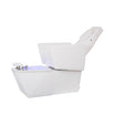 Fauteuil Pédicure GENTLE Bain de Pieds Blanc 2 Moteurs