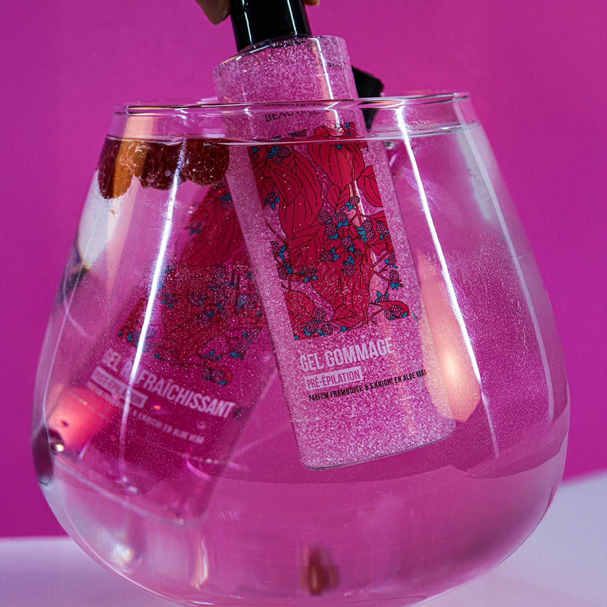 Gel Gommage Pré-Epilation Framboise