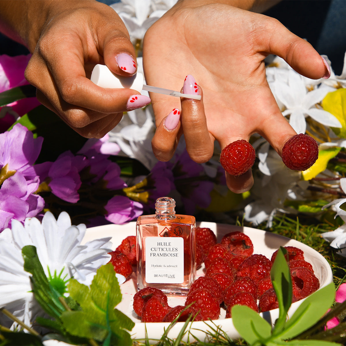 Huile cuticule à la Framboise Je suis vernis