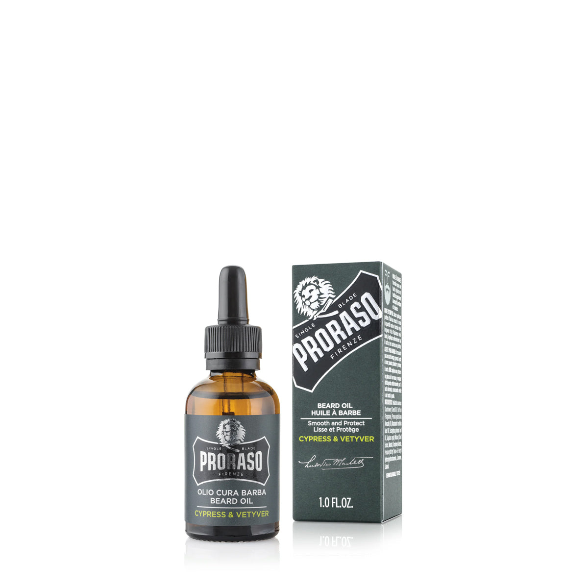 Huile pour barbe Cyprès et Vétiver