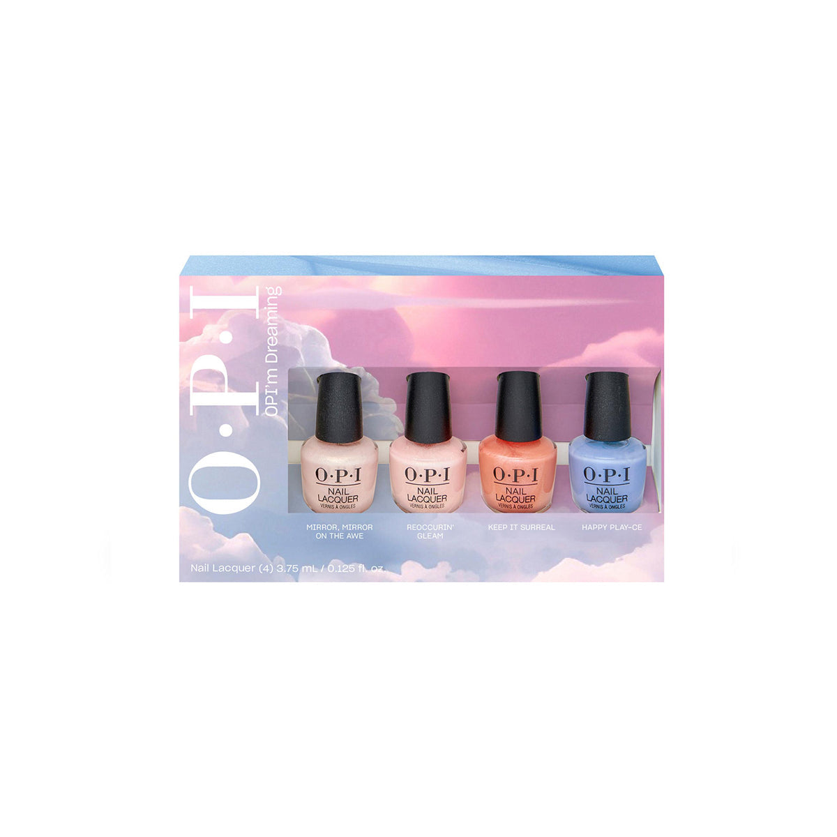 Kit 4 Vernis à Ongles Nail Lacquer OPI'M Dreaming