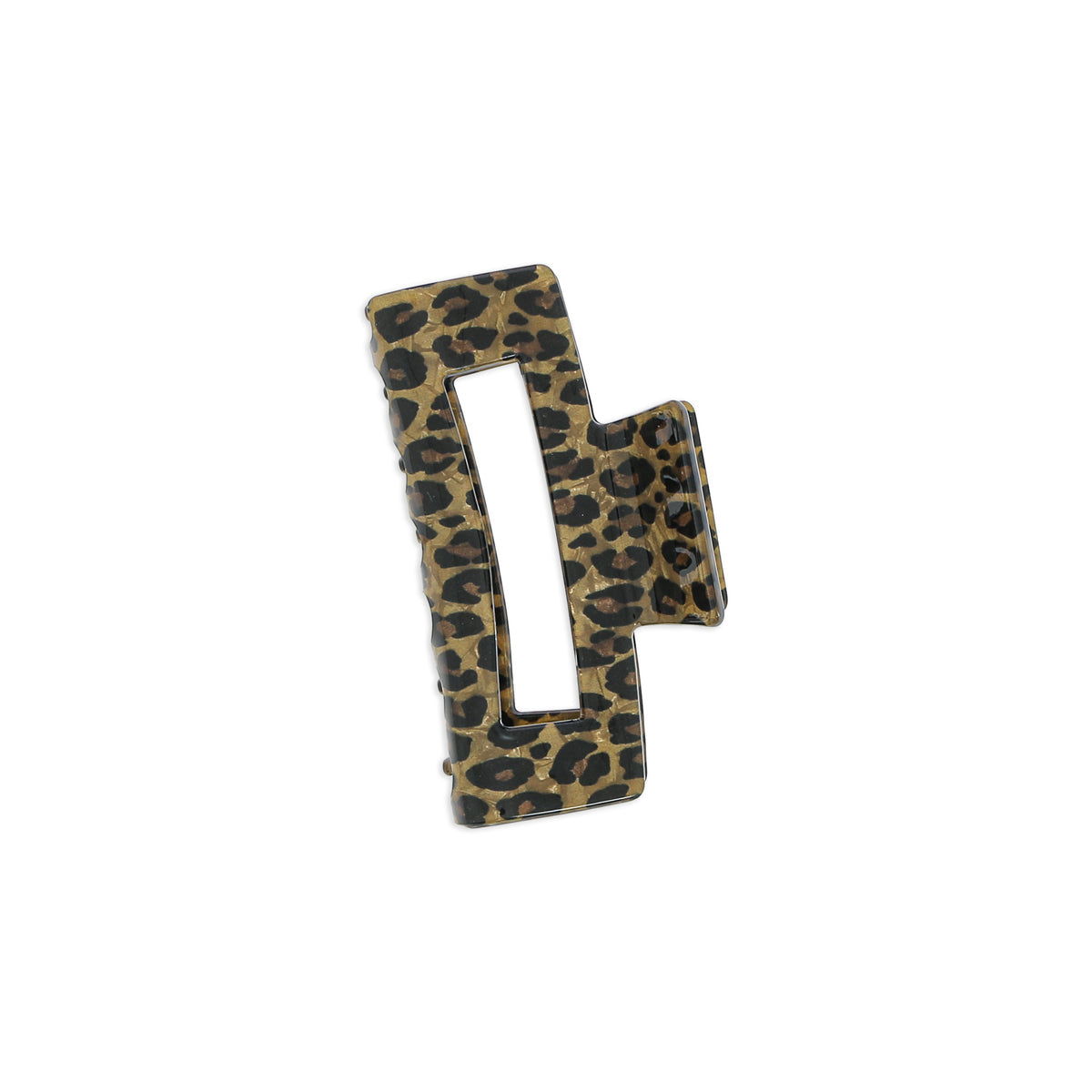 Pince à Cheveux Ajourée Léopard