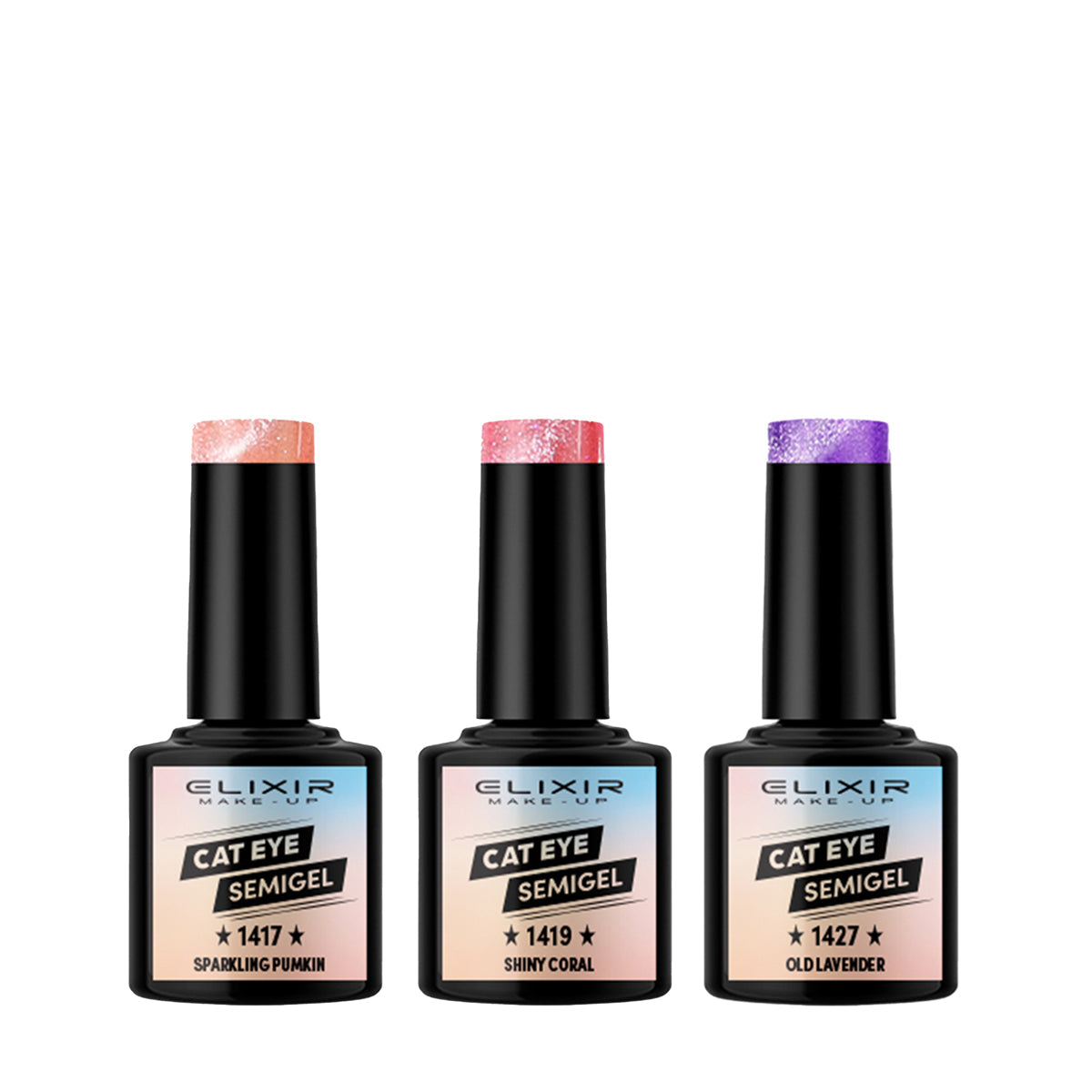 Vernis à Ongles Semi-Permanent Cat Eyes ELIXIR