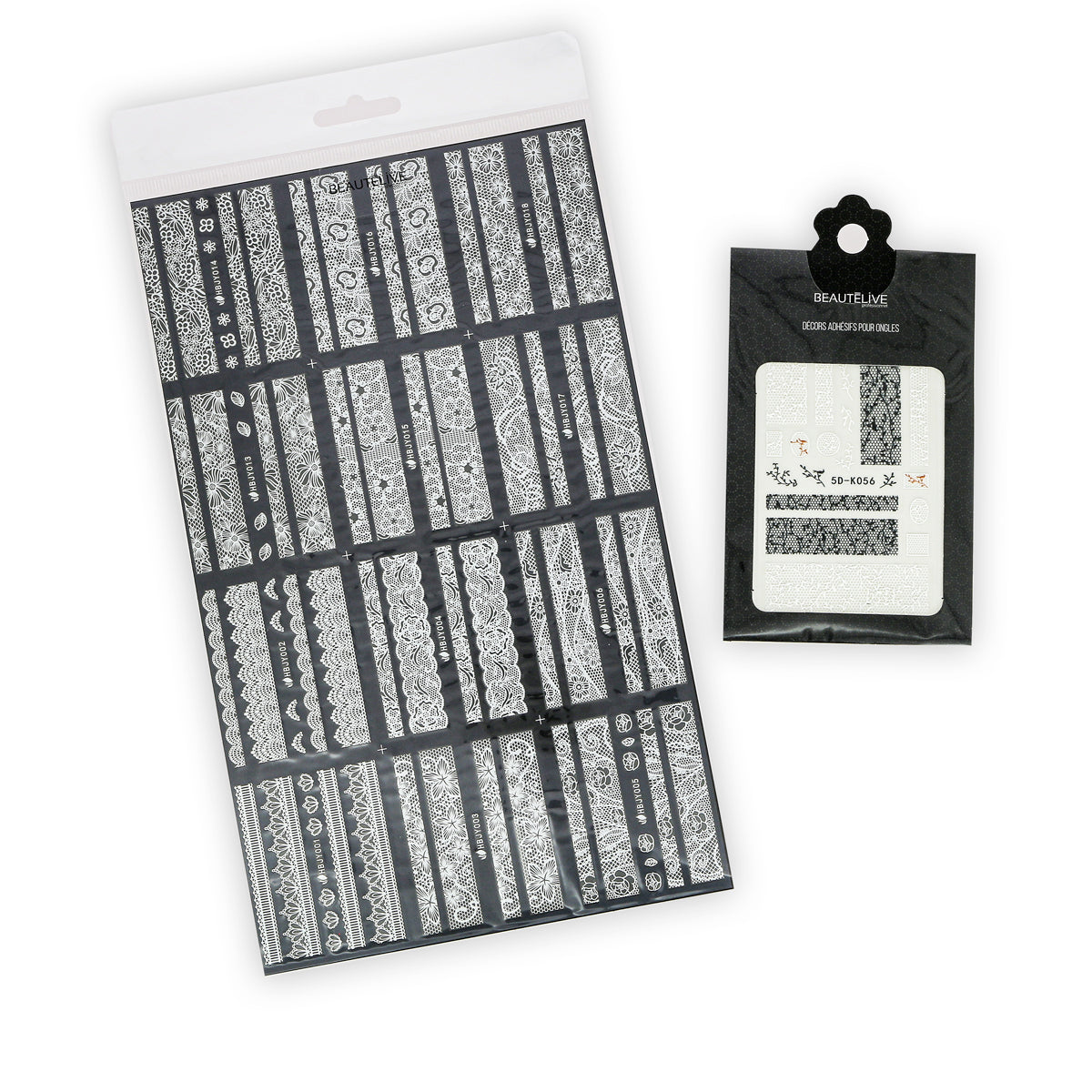 Stickers en dentelles pour ongles
