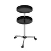 Table Coloration LAURA 2 plateaux Ronds Noirs