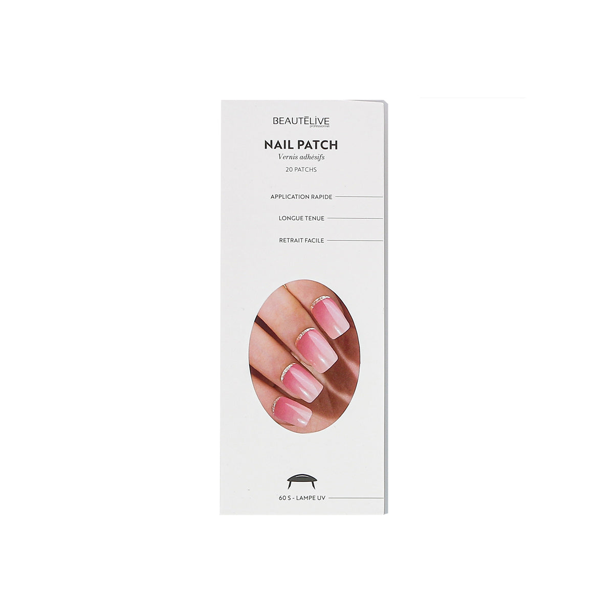 Vernis Adhésifs Nail Patchs X20
