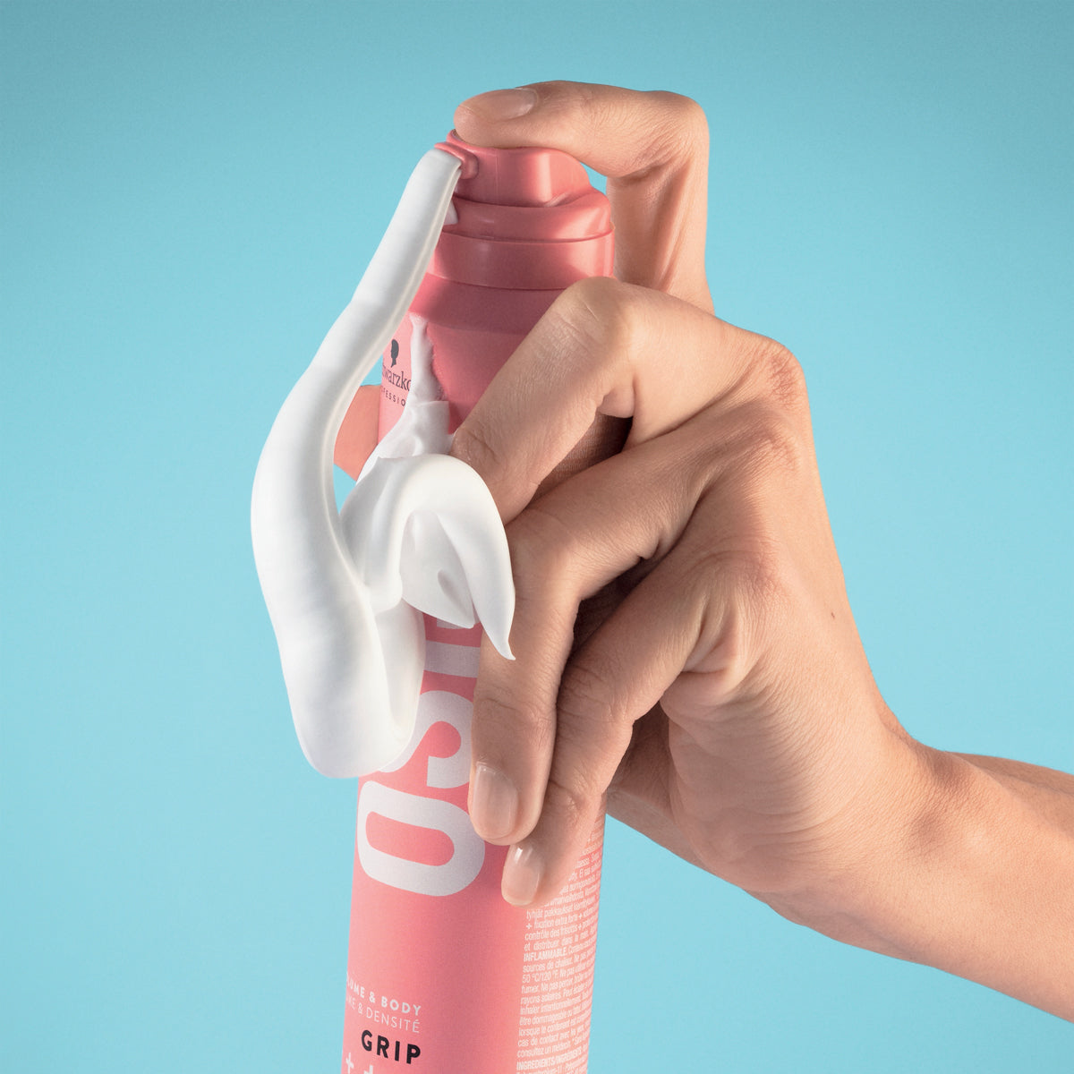 Mousse Coiffante Fixation Extra-Forte GRIP Osis+