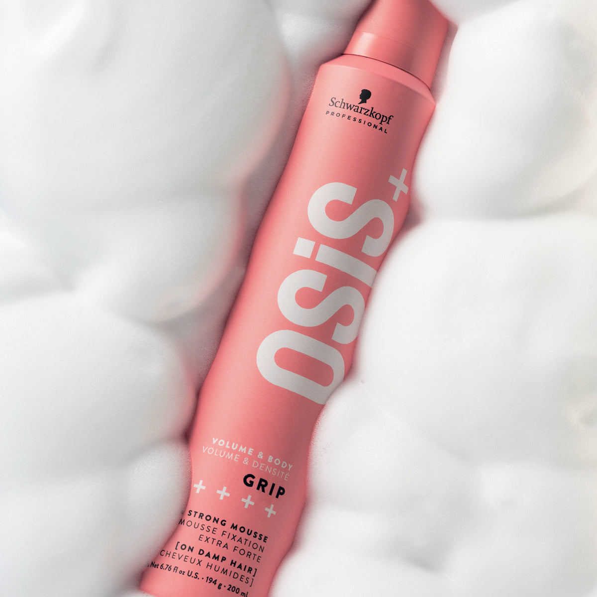 Mousse Coiffante Fixation Extra-Forte GRIP Osis+