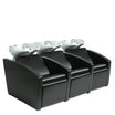 Bac Adrien 3 places Fixe cuvette blanche