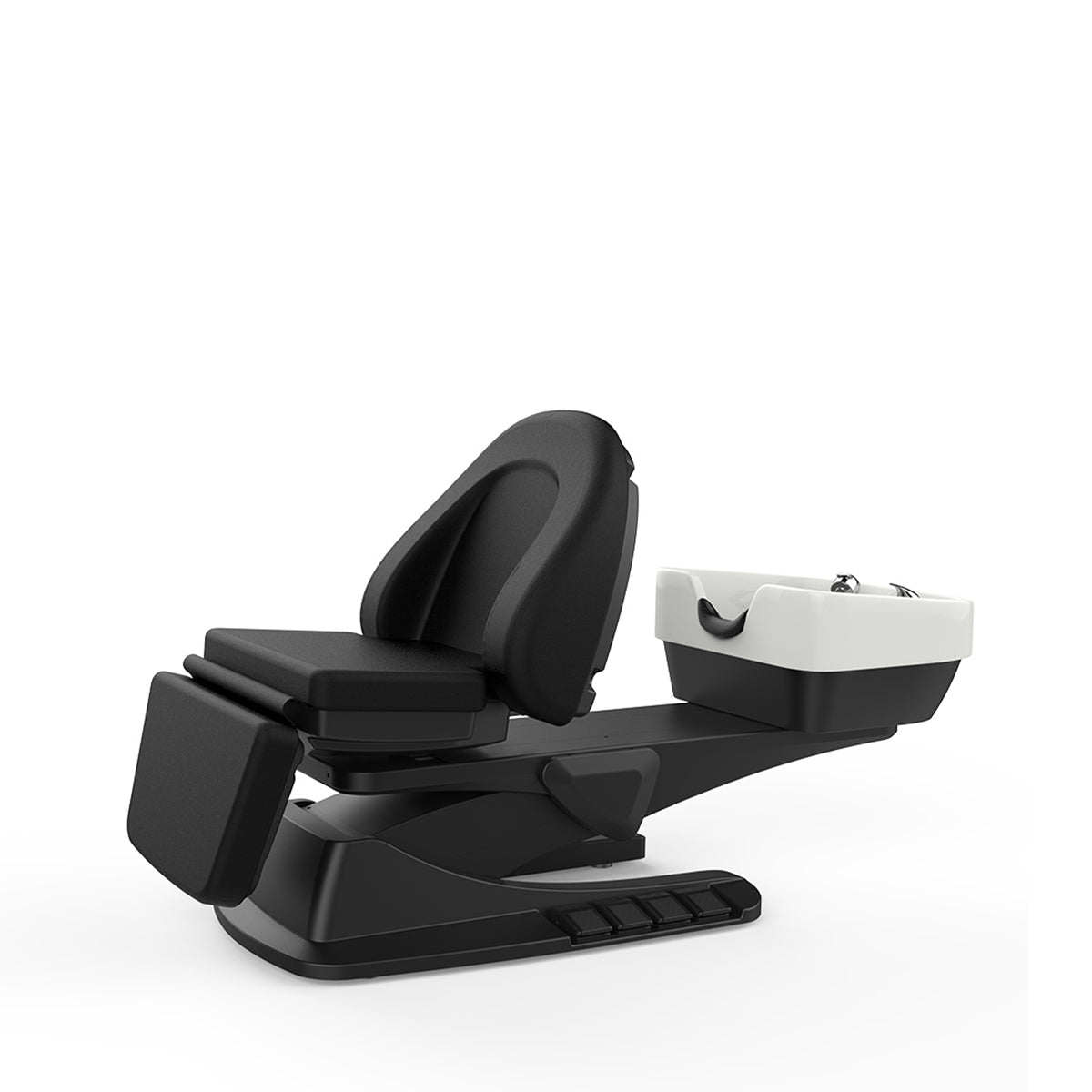 Bac de Lavage LUCENA Noir avec Fauteuil Electrique