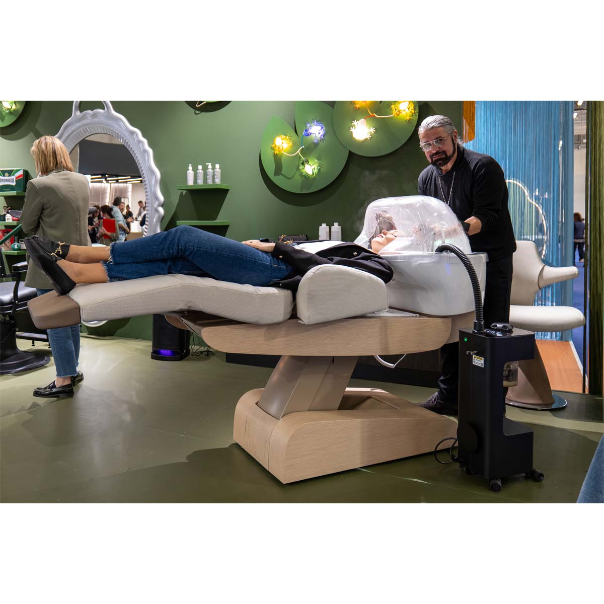 Bac HEAVEN Massage Air + Igloo Shirodara + Vapomist 1 + Repose-tête