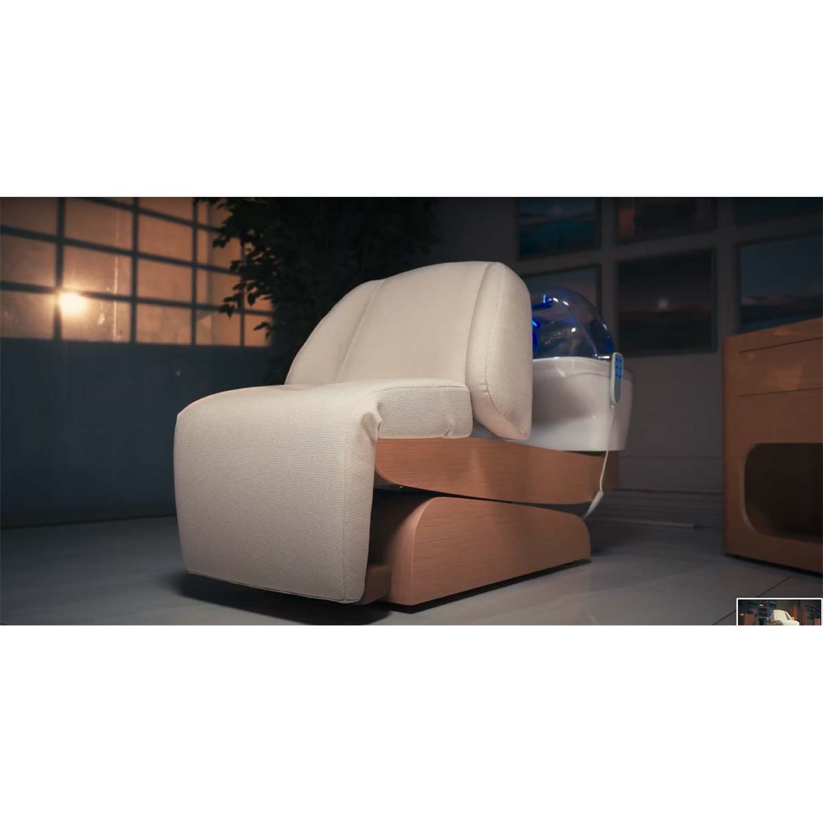 Bac HEAVEN Massage Air + Igloo Shirodara + Vapomist 1 + Repose-tête