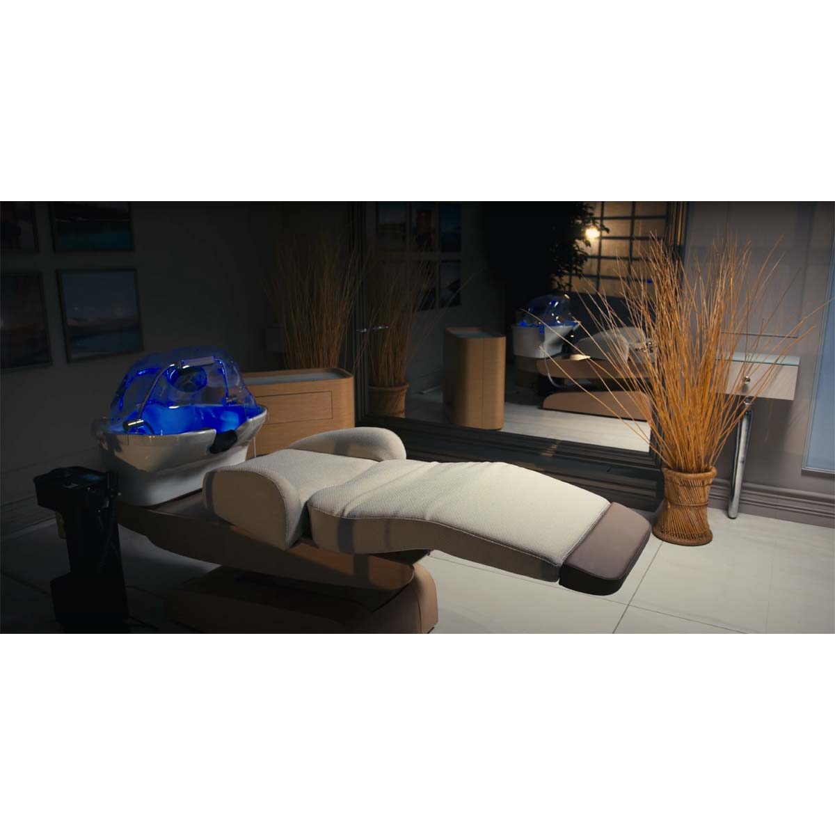 Bac HEAVEN Massage Air + Igloo Shirodara + Vapomist 1 + Repose-tête