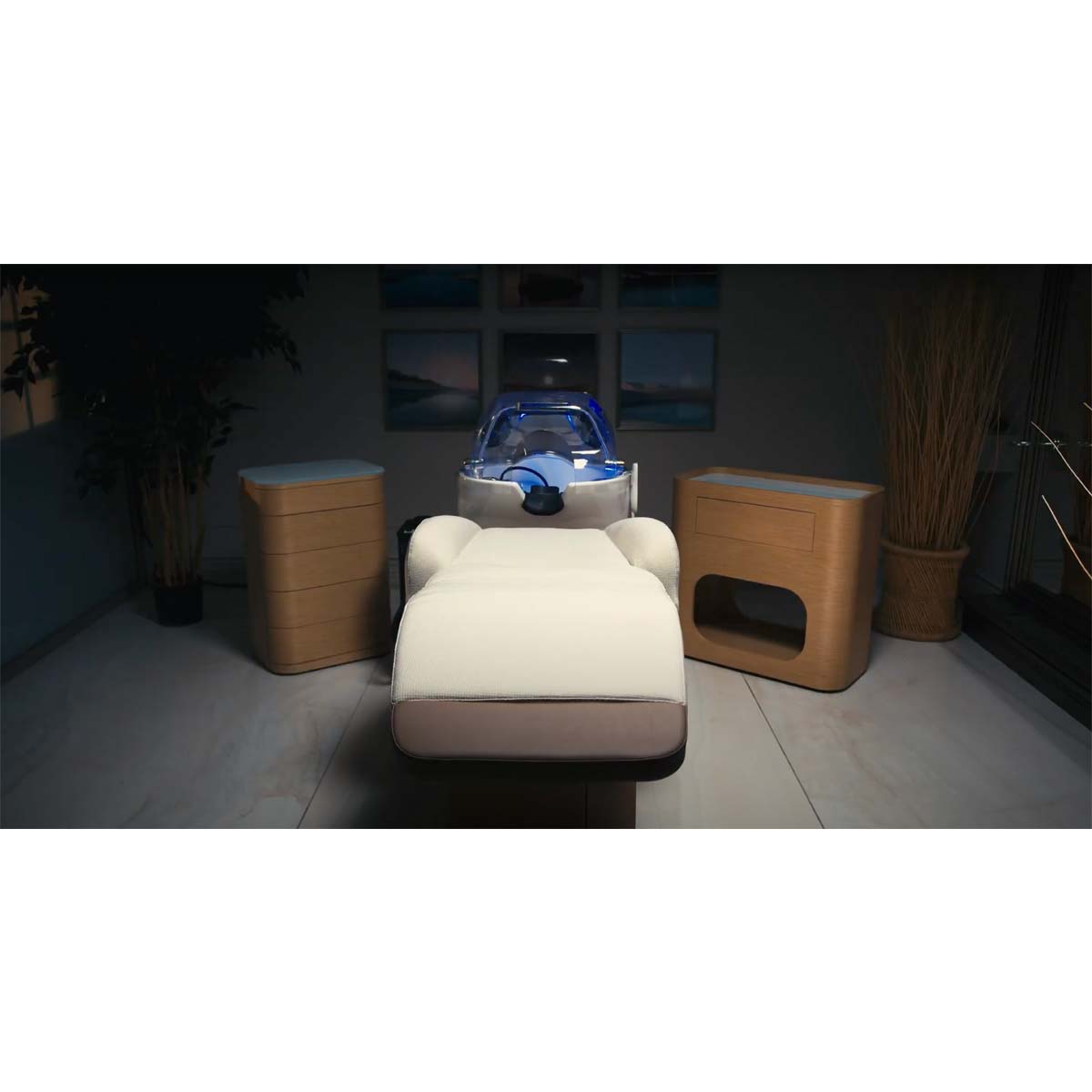 Bac HEAVEN Massage Air + Igloo Shirodara + Vapomist 1 + Repose-tête