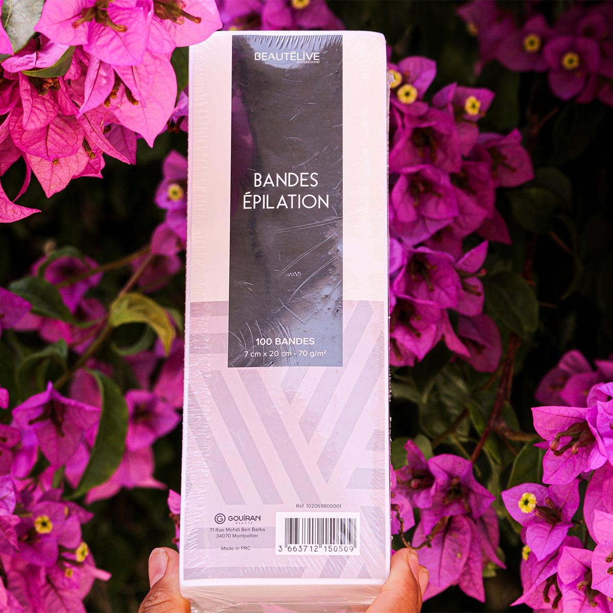 Bandes Epilation Jetables 70g X100