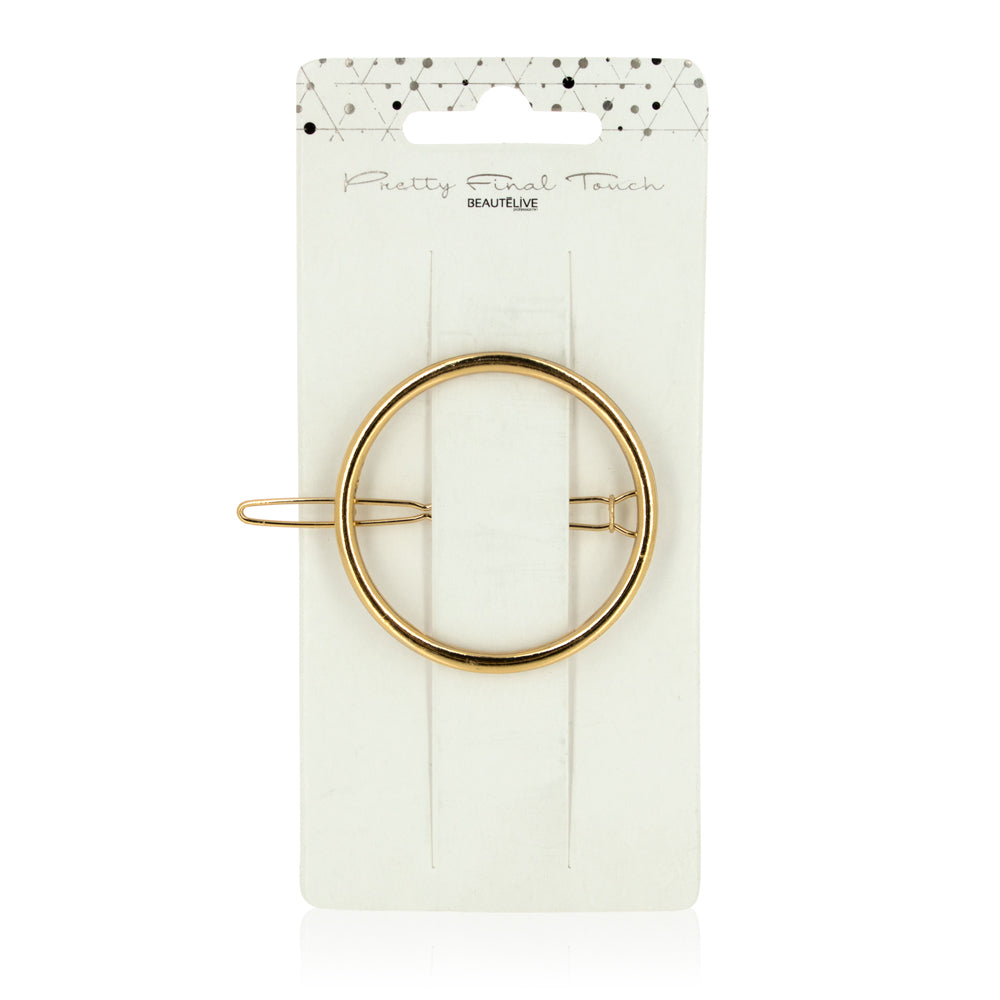 Barrette à cheveux ronde