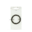 Barrette Ronde Noire Strass