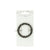 Barrette Ronde Noire Strass