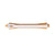Bigoudis permanente orange, 9mm