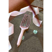 Brosse FINGERBRUSH CARE ICONIC Pastel Pink Sanglier & Nylon Taille M