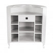 Caisse OBSESSION I Structure Blanc Mat Matelassée Cristaux Swarovski