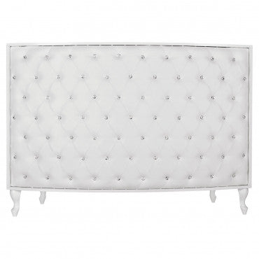 Caisse OBSESSION II Matelassée Cristaux Swarovski Structure Blanc Gloss